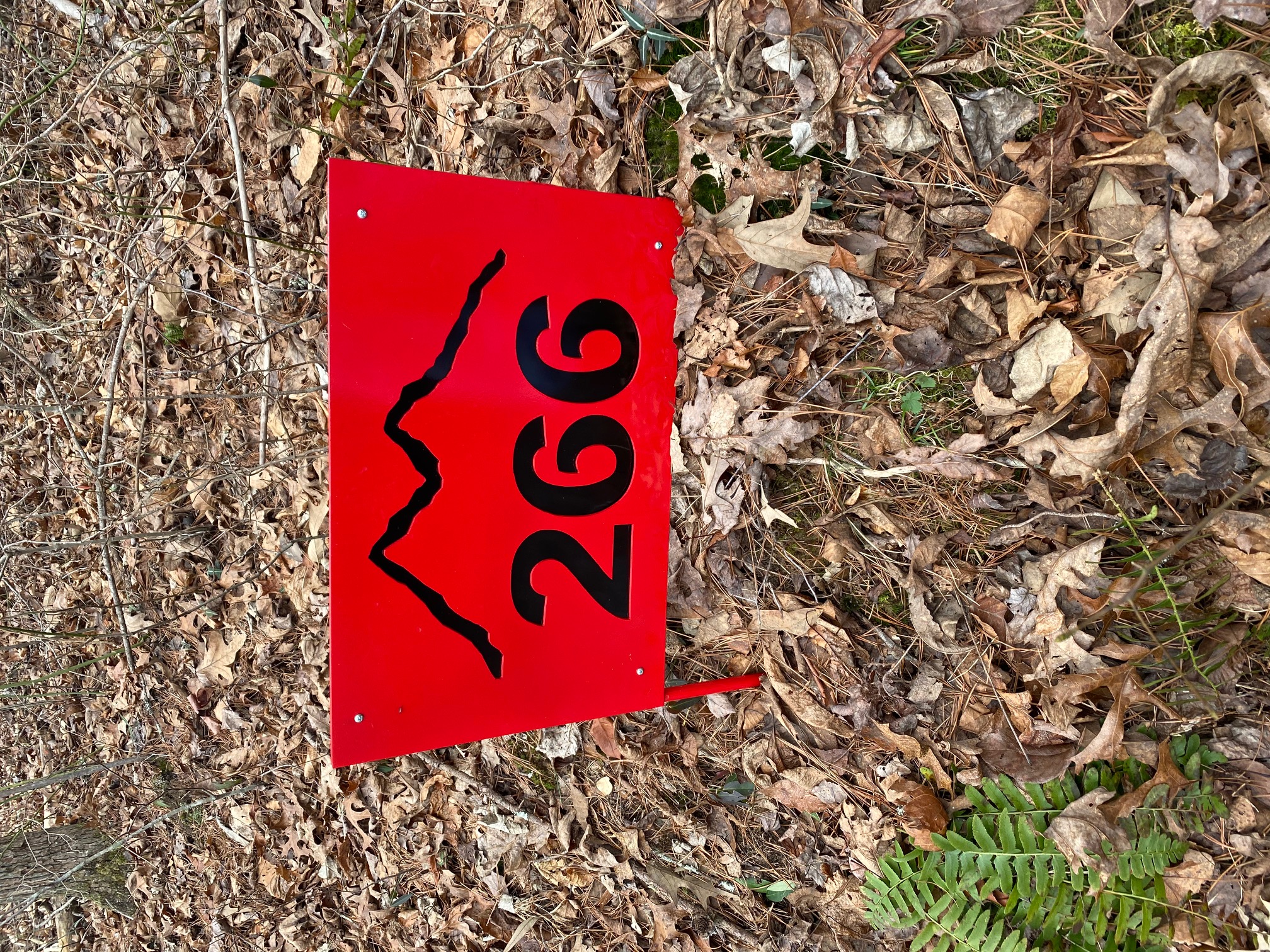 Driveway Number Sign Driveway Number Sign